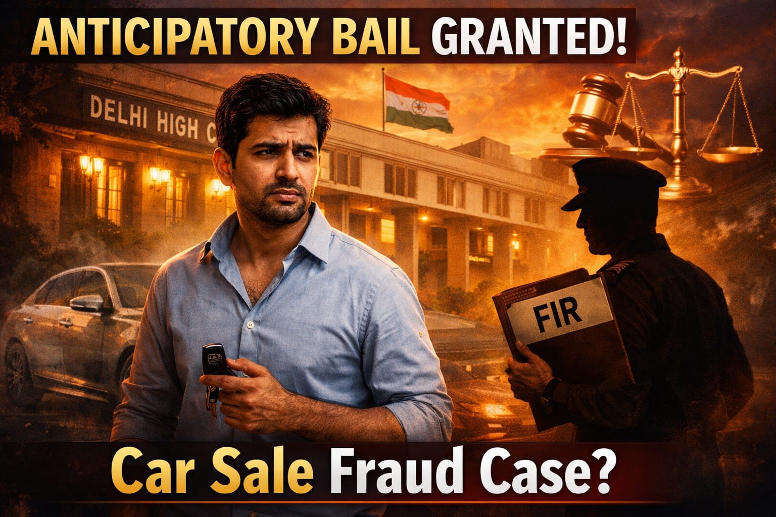 Delhi High Court Grants Anticipatory Bail in Car Sale Dispute Case