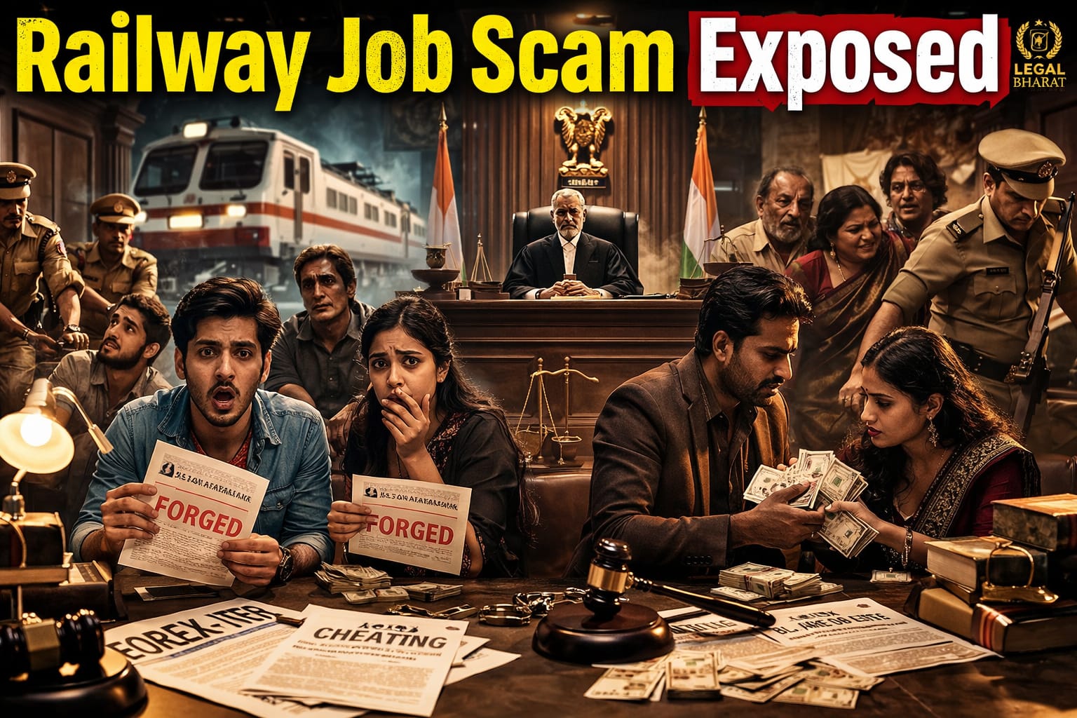 Delhi High Court Rejects Anticipatory Bail in ₹12 Lakh Railway Job Scam Case